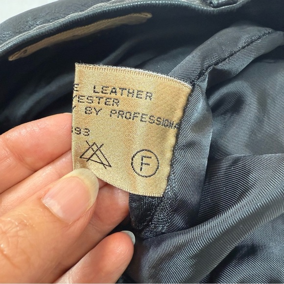 Rem Garson Genuine Leather Black  Pants Size 12 - Picture 5 of 13